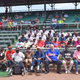 Former Negro Leaguers get together for a reunion.